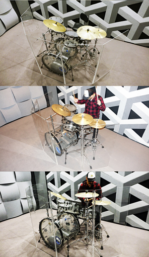 acoustic drum shields
